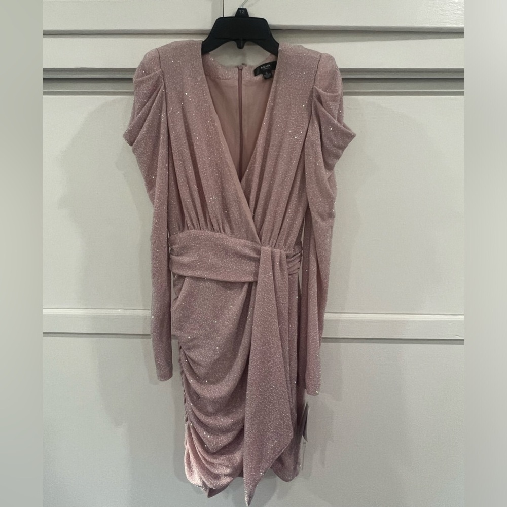 Brand new with tags Aqua Size 6 pink sparkly dress!
